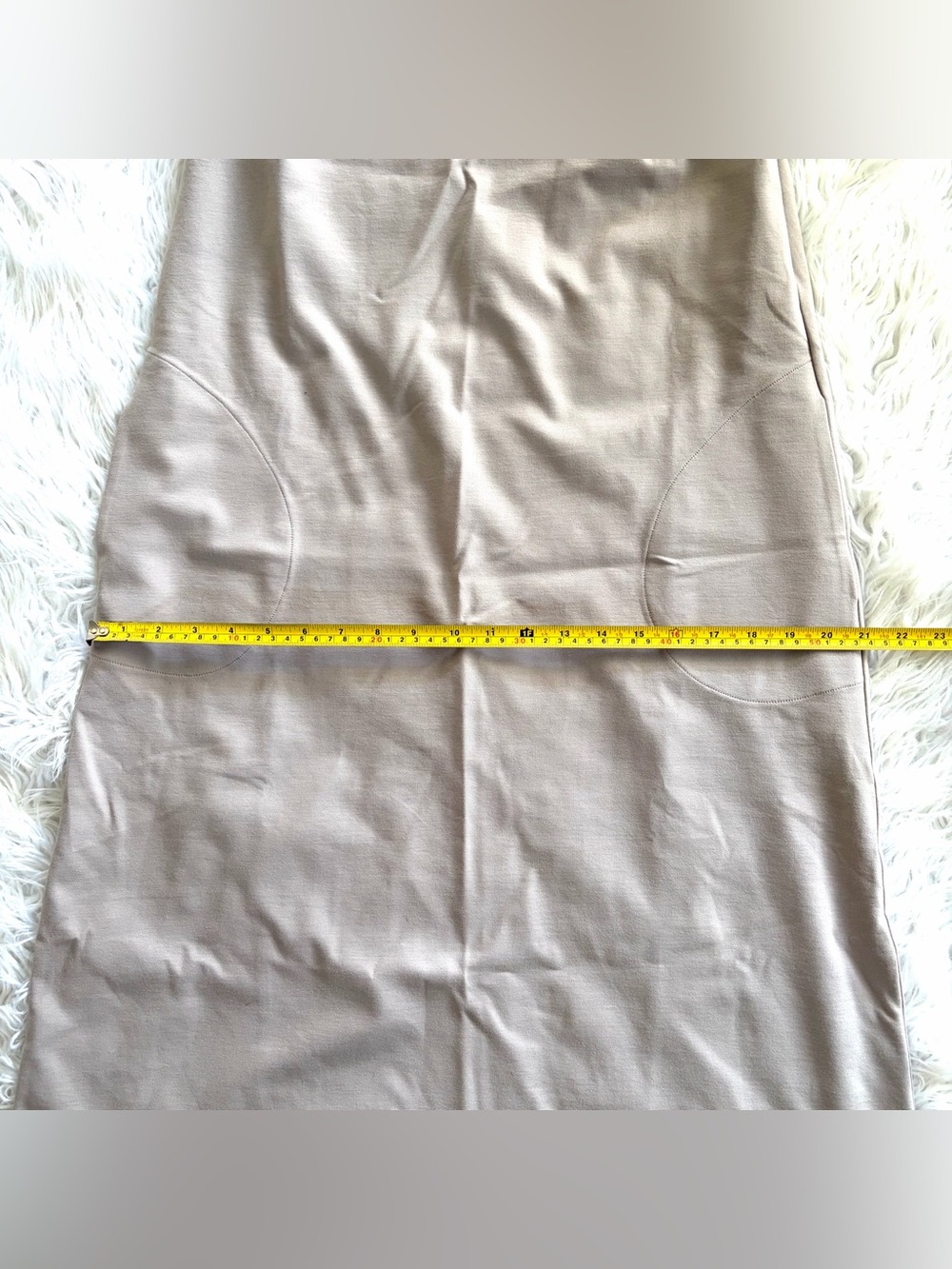 NWT Ripley Rader Ponte Knit Perfect strapless Maxi Column Dress Large - Picture 7 of 11